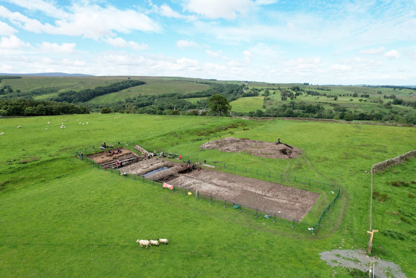 Huge Roman shoes discovered at fort leaves archaeologists stumped